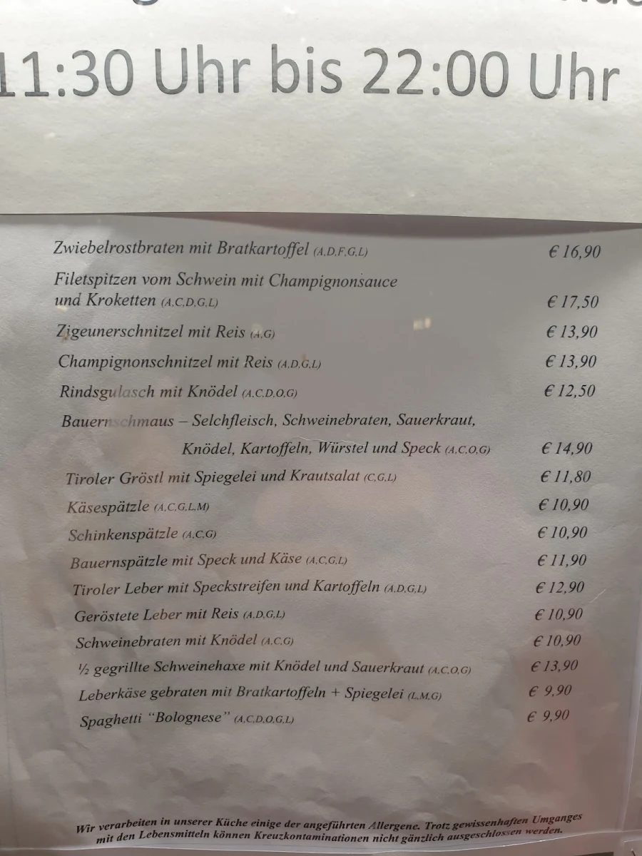 Speisekarte photo 7
