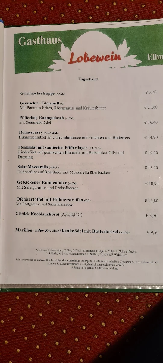 Speisekarte photo 8