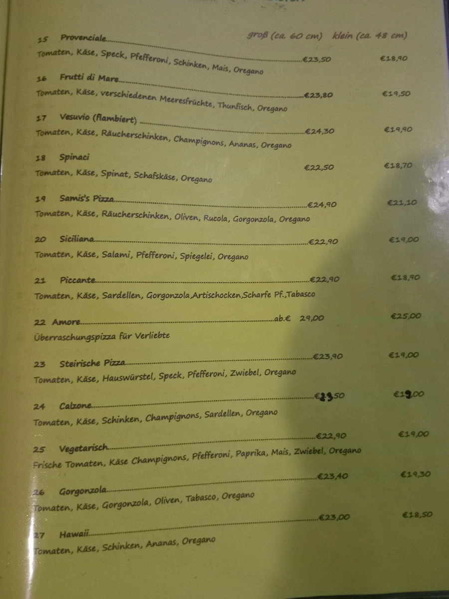 Speisekarte photo 6