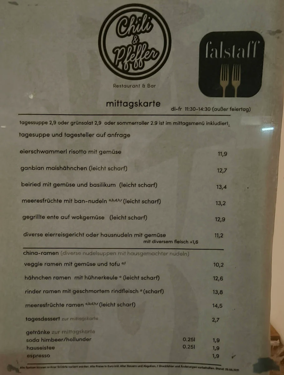 Speisekarte photo 1