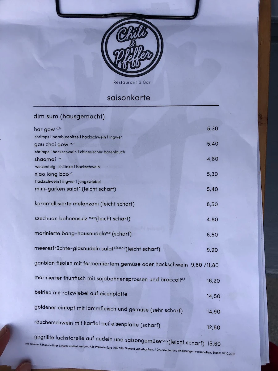 Speisekarte photo 4