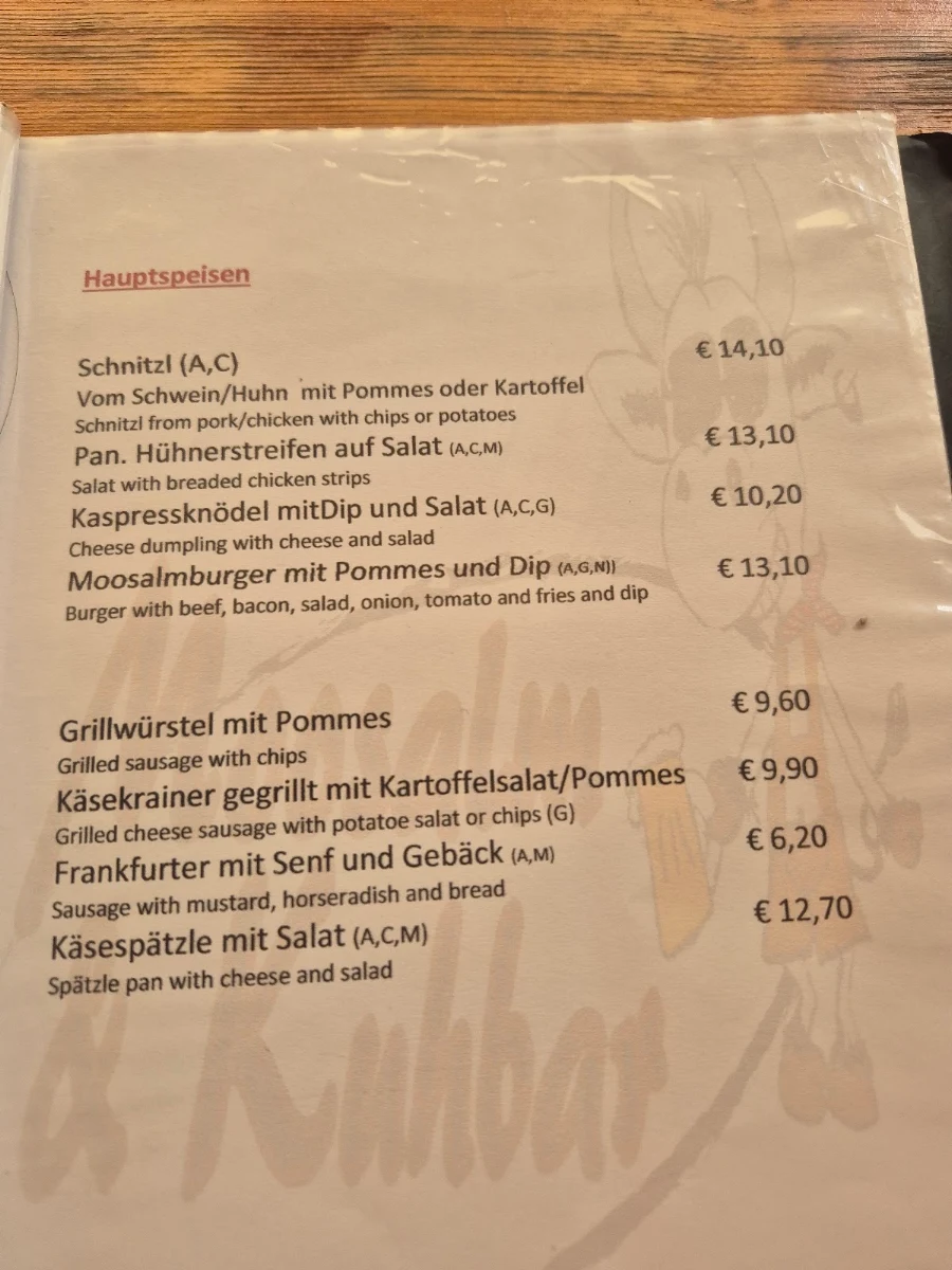Speisekarte photo 6