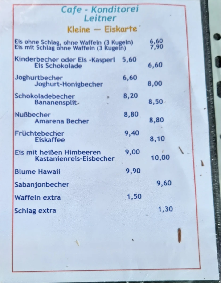 Speisekarte photo 3