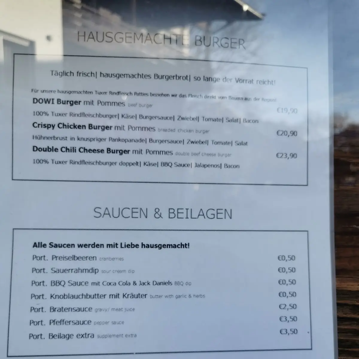 Speisekarte photo 3