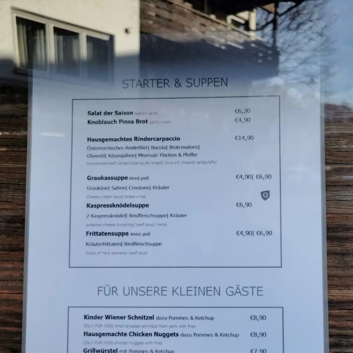 Speisekarte photo 4