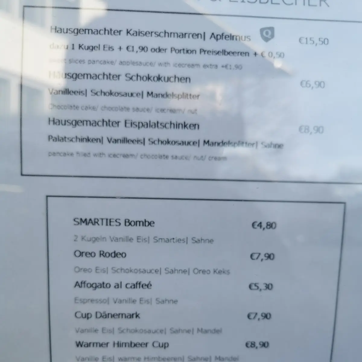Speisekarte photo 6
