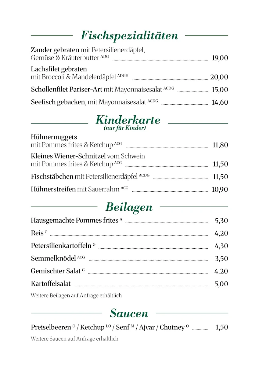 Speisekarte photo 3