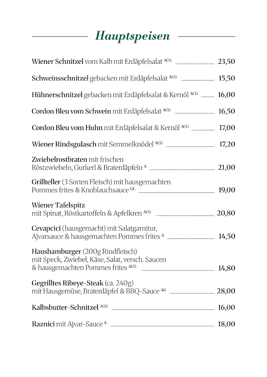 Speisekarte photo 4