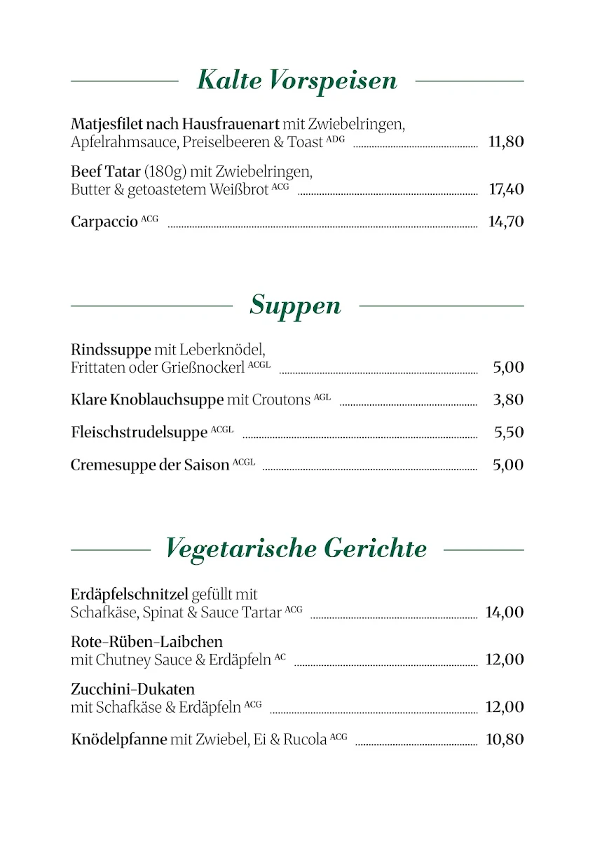 Speisekarte photo 6