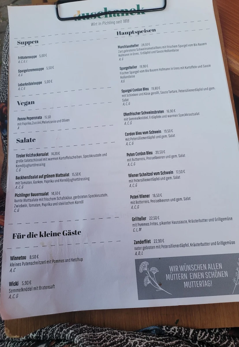 Speisekarte photo 5