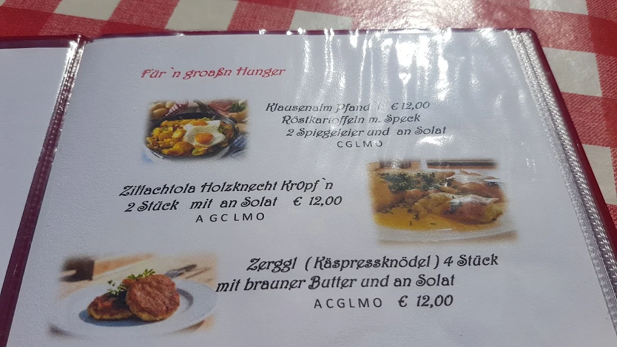 Speisekarte photo 2