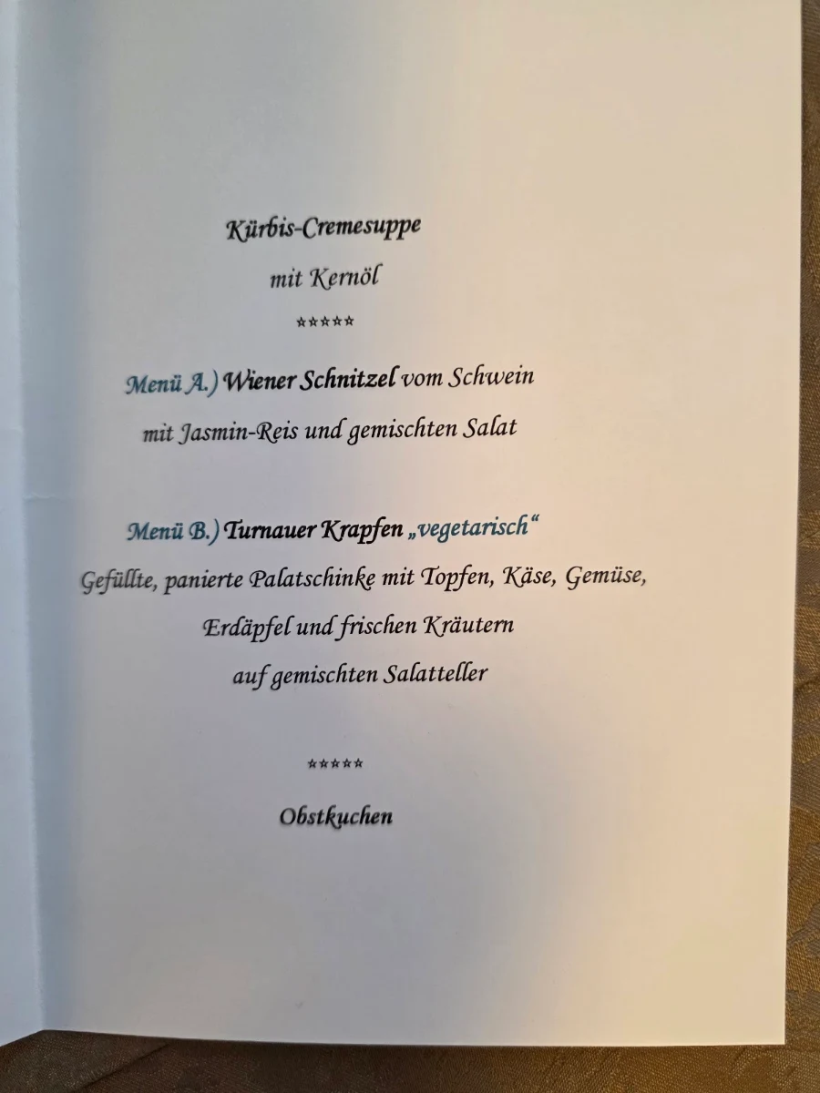 Speisekarte photo 6