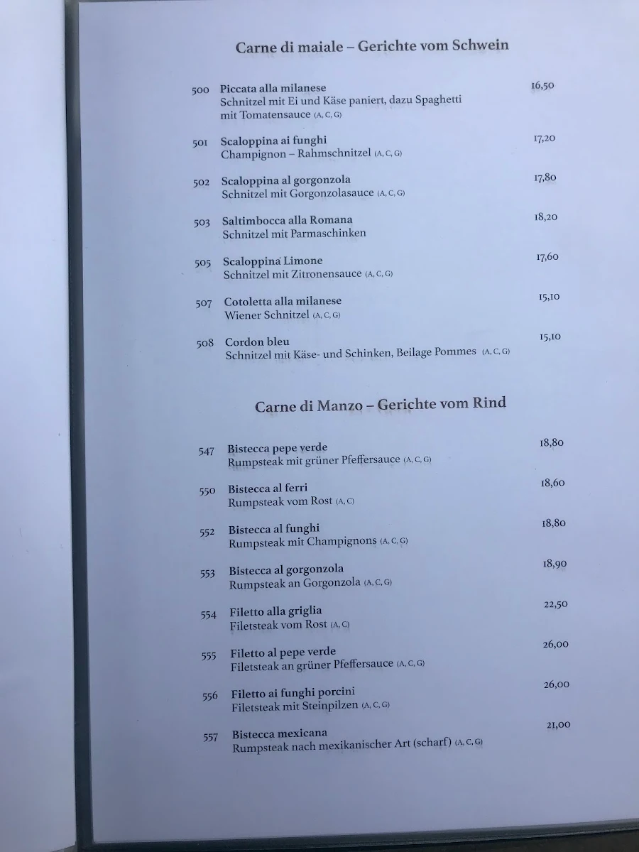 Speisekarte photo 3