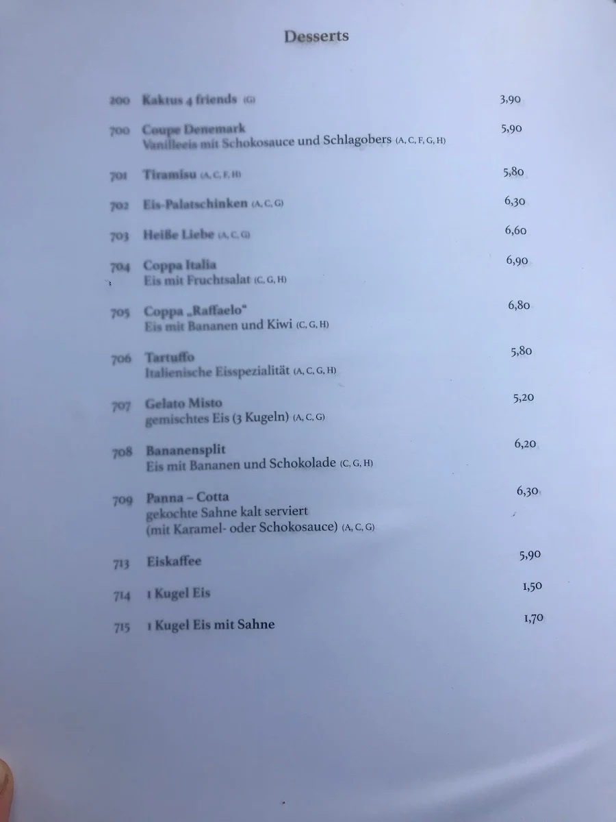 Speisekarte photo 4