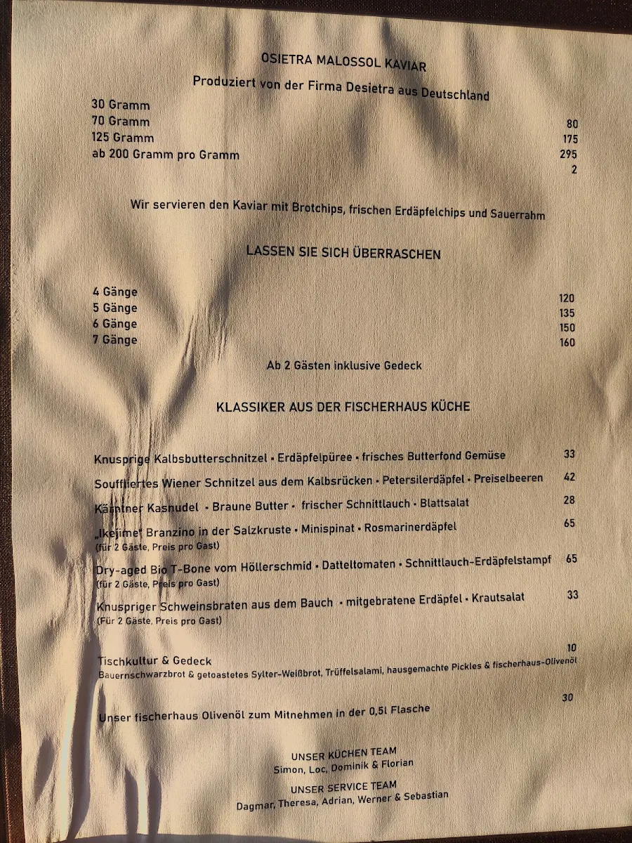 Speisekarte photo 2