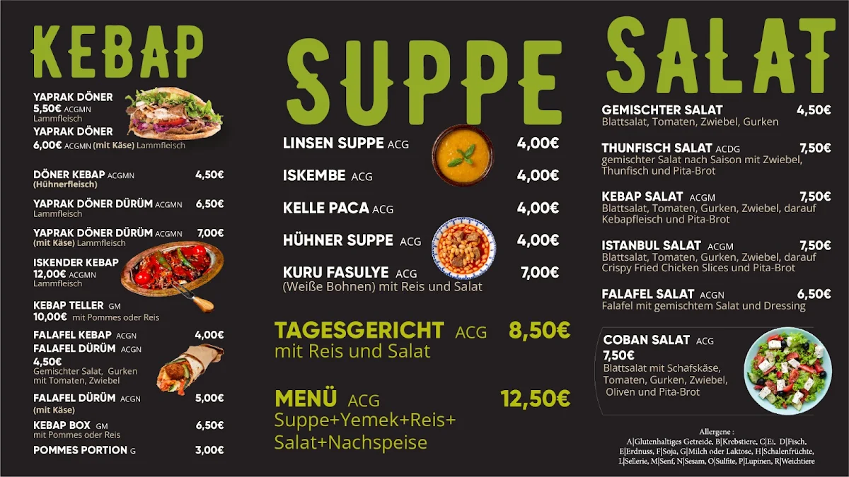 Speisekarte photo 2