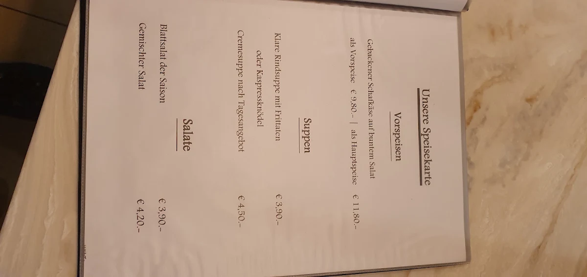 Speisekarte photo 2