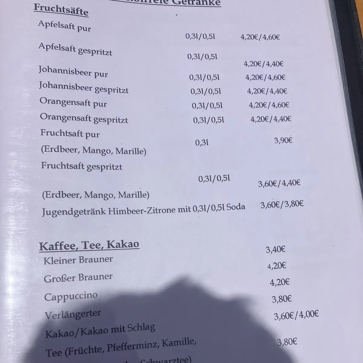 Speisekarte photo 6