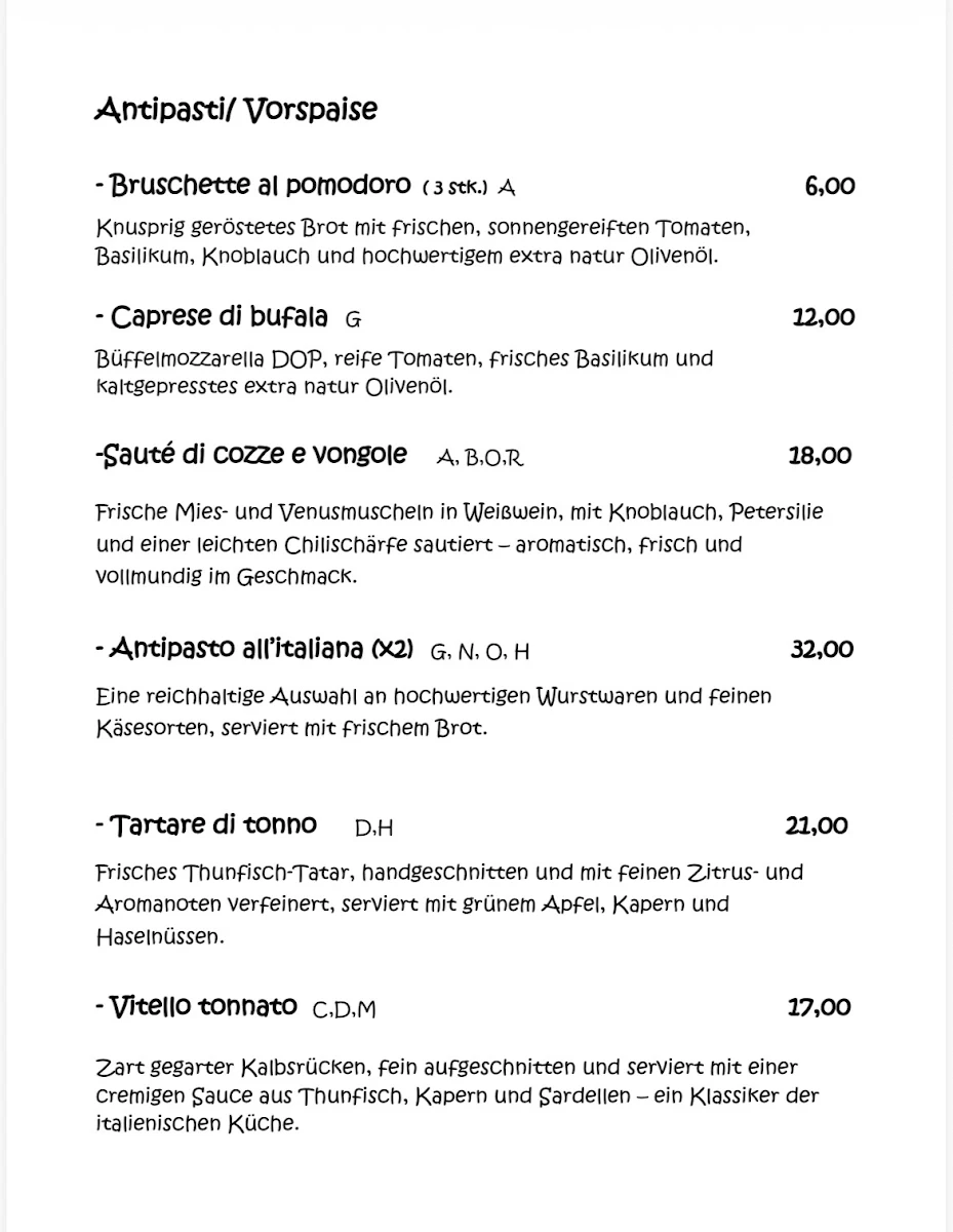 Speisekarte photo 1