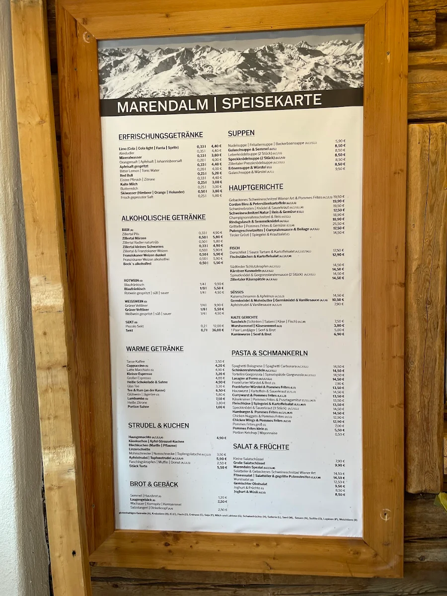 Speisekarte photo 1