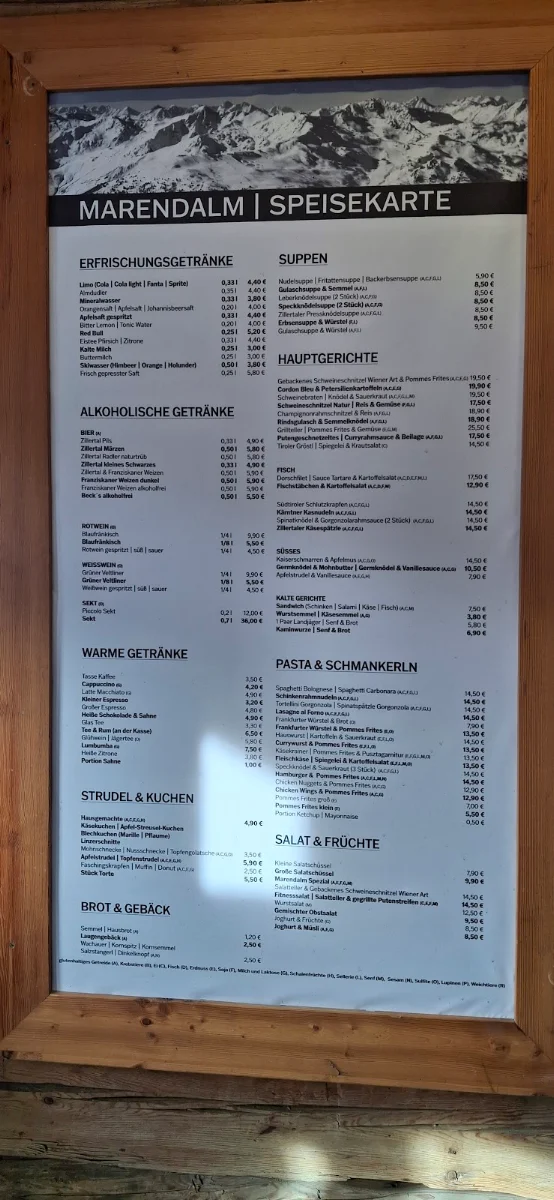 Speisekarte photo 4