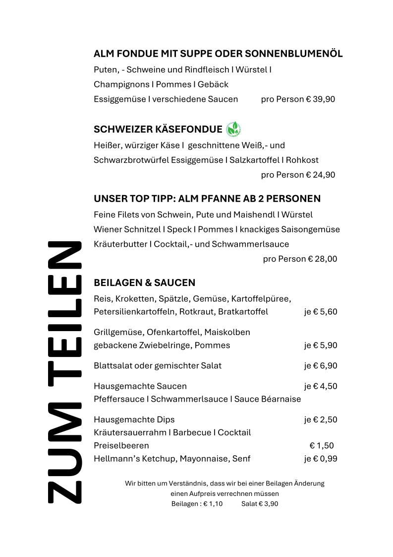 Speisekarte photo 6