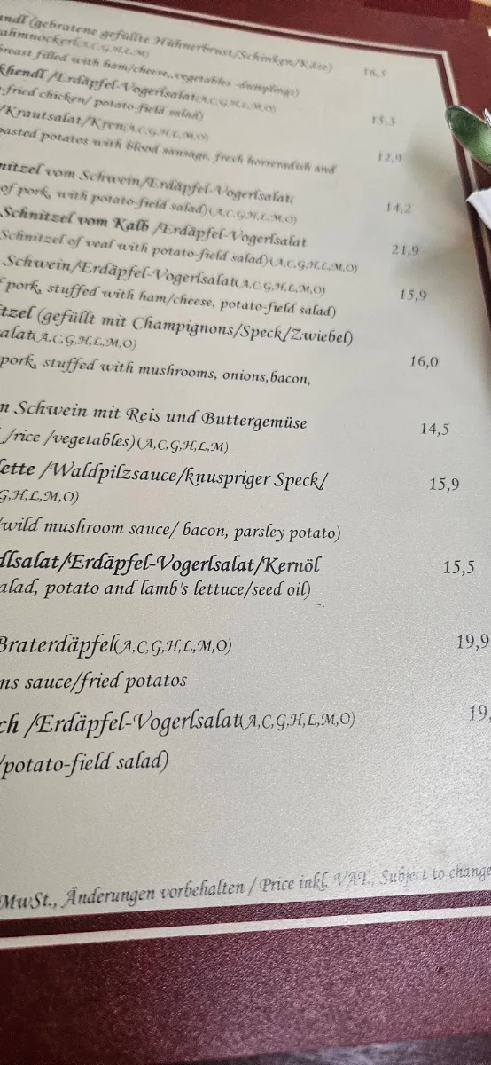 Speisekarte photo 8