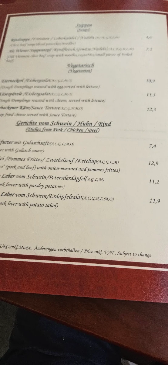 Speisekarte photo 9