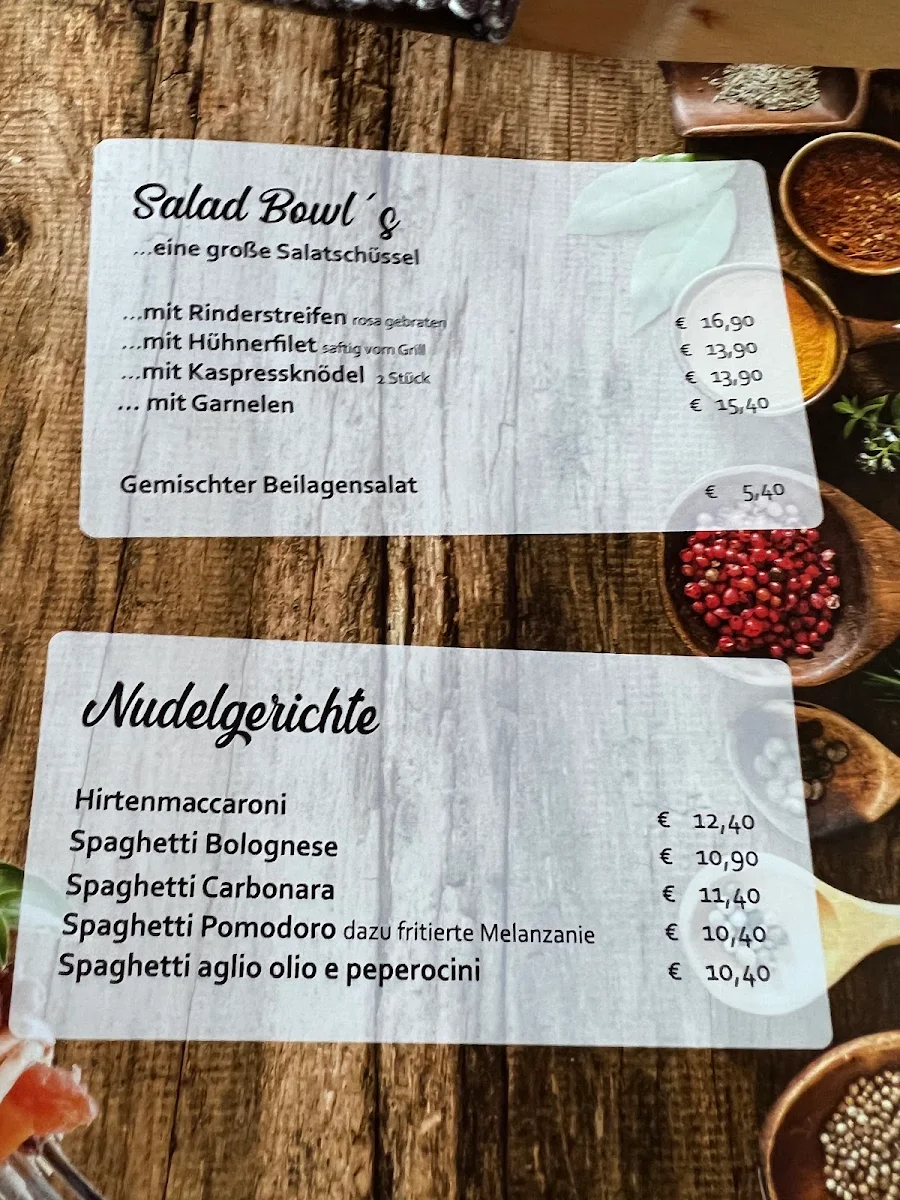 Speisekarte photo 5