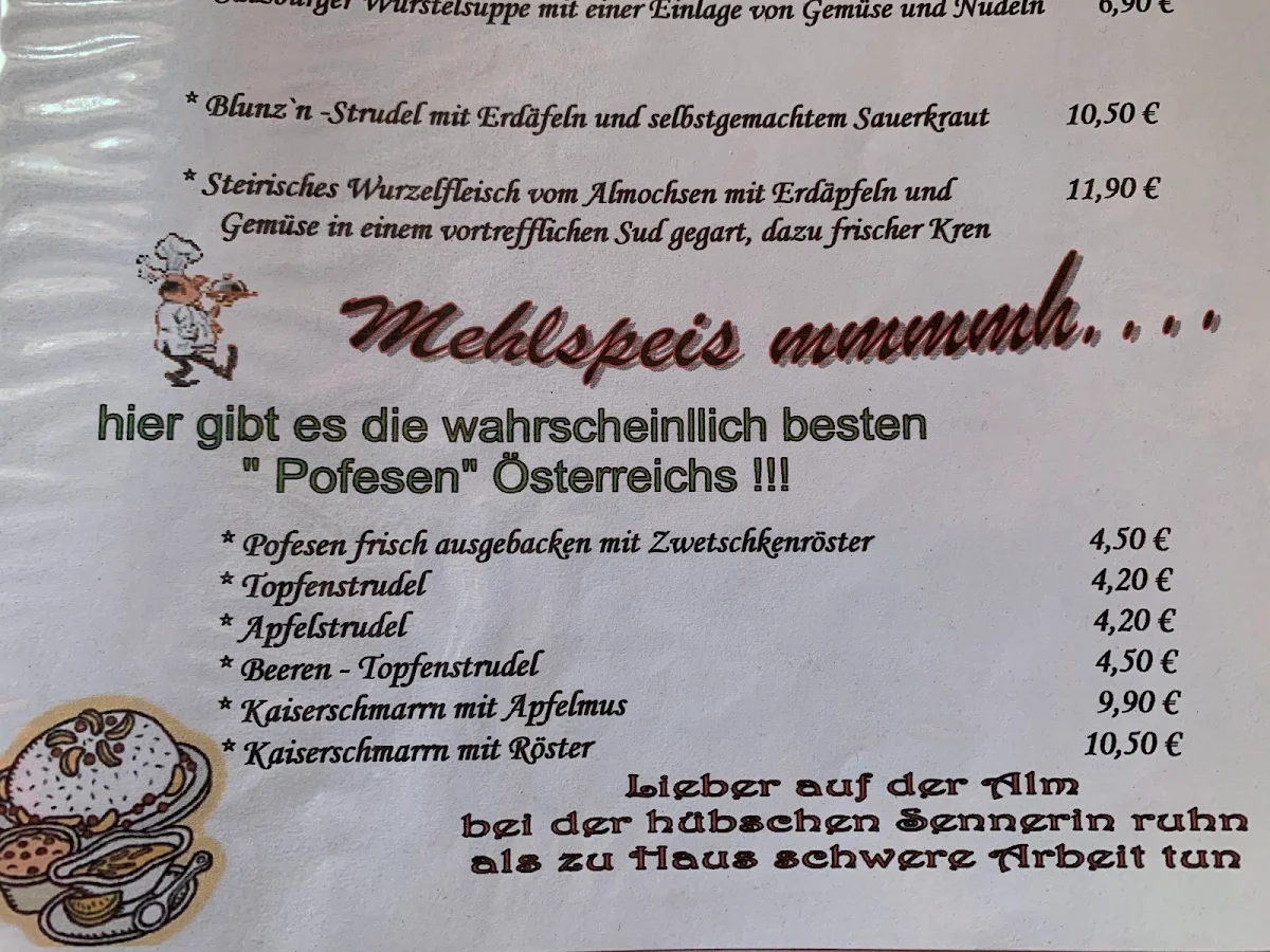 Speisekarte photo 4