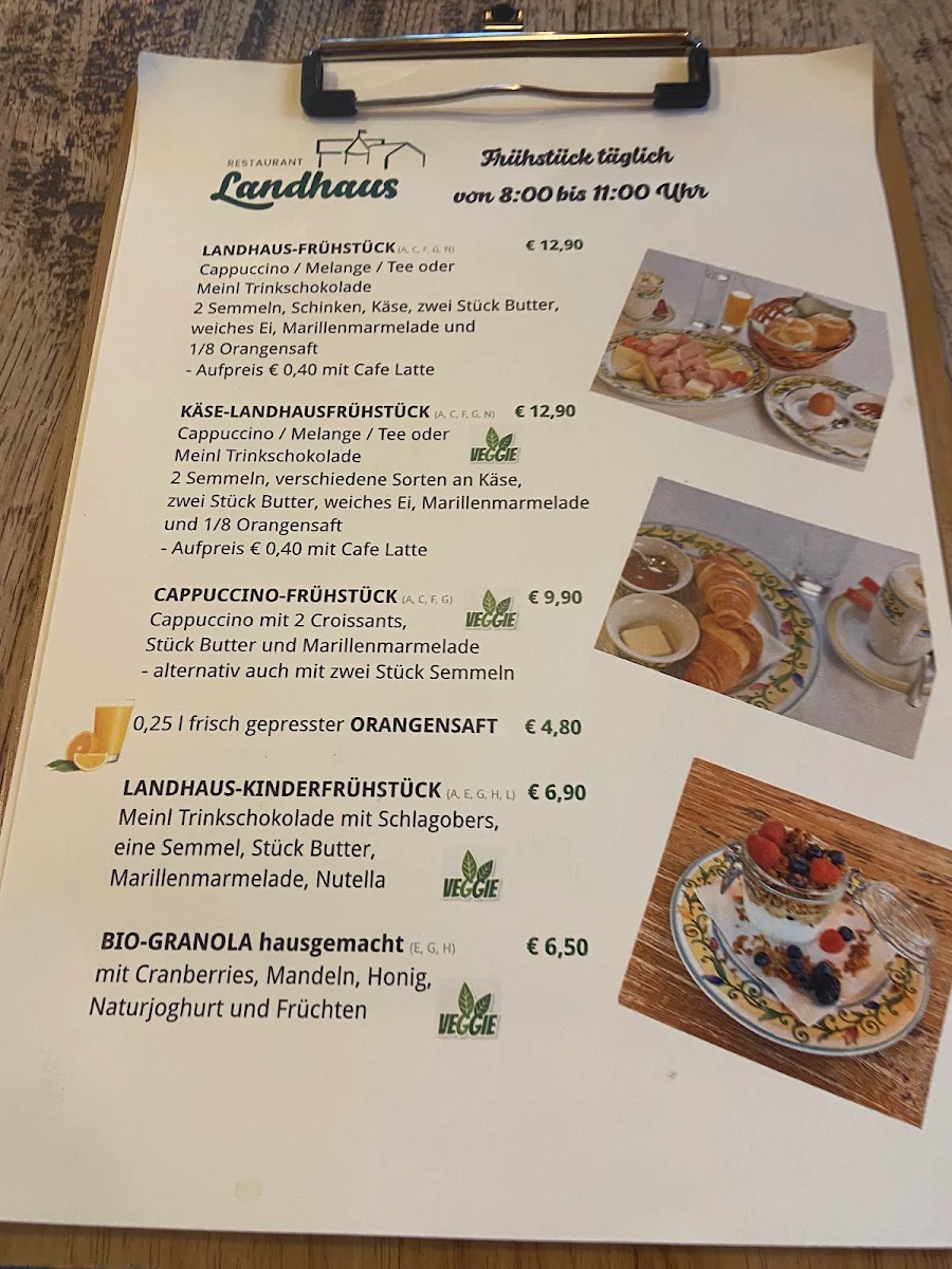 Speisekarte photo 1