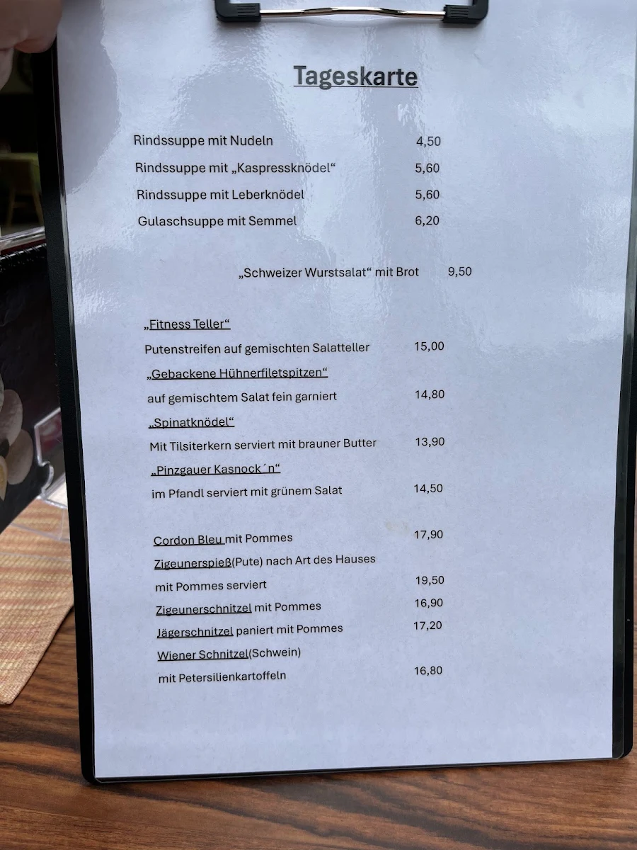 Speisekarte photo 1