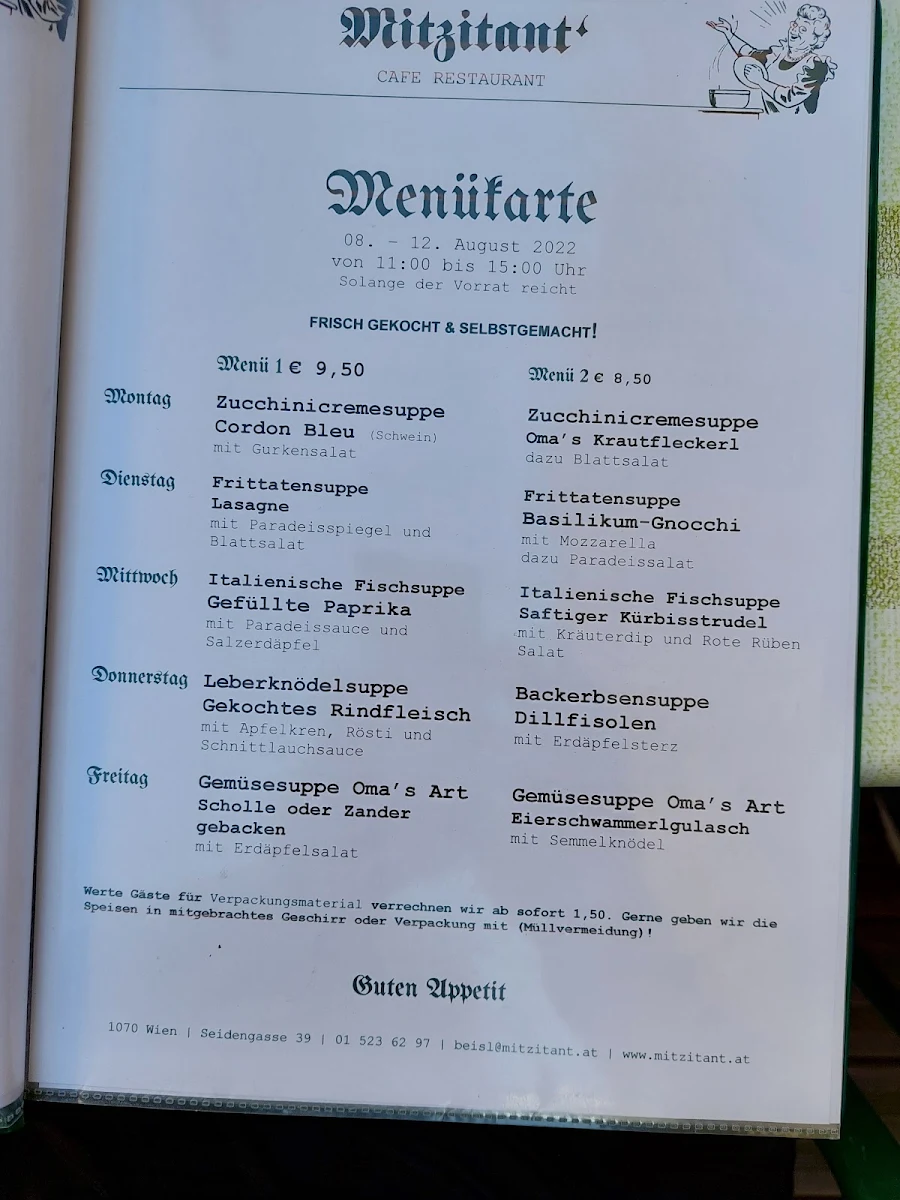 Speisekarte photo 9