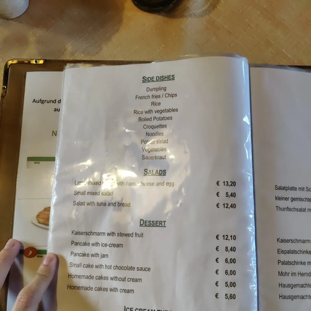 Speisekarte photo 7