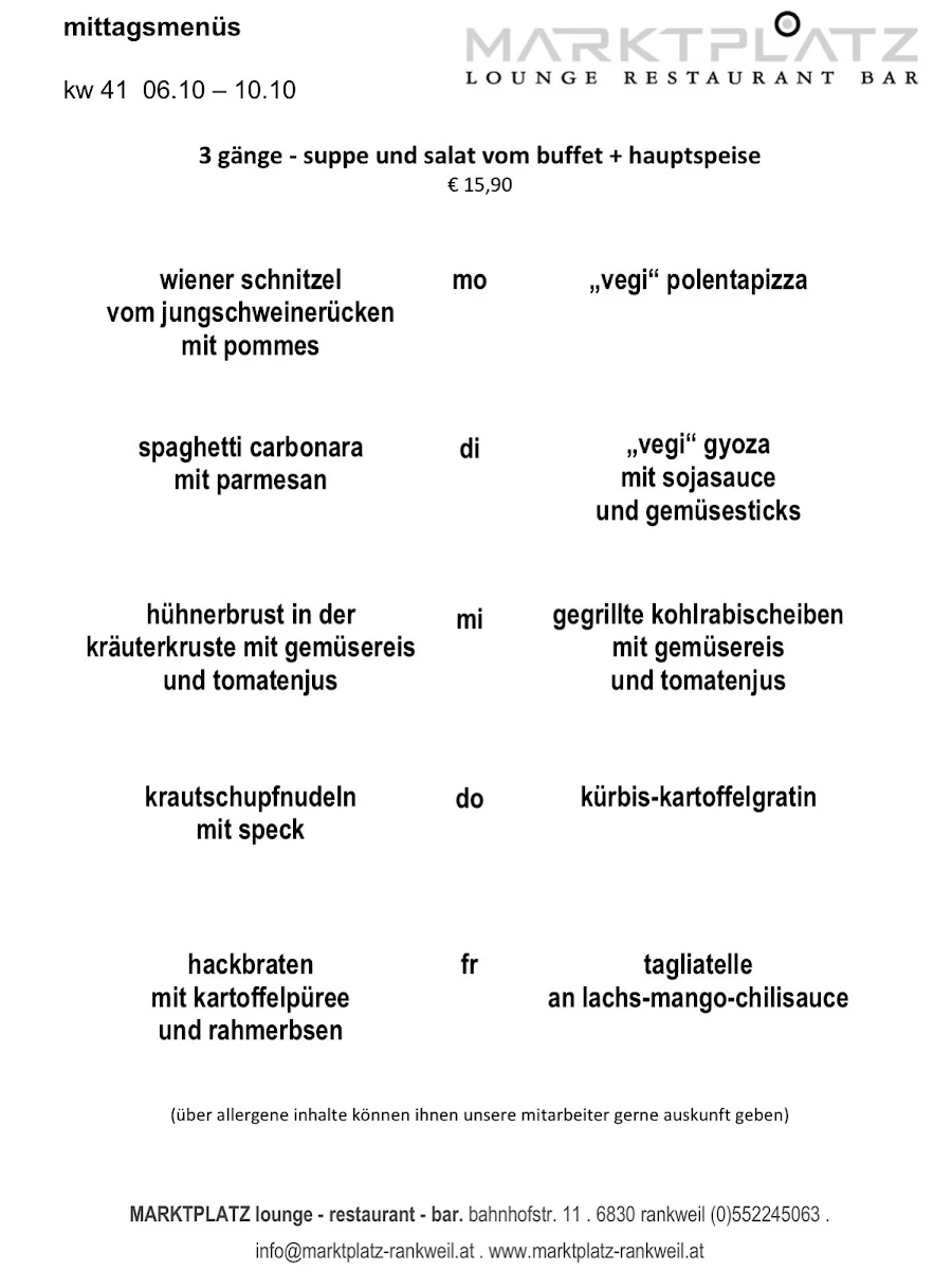Speisekarte photo 5