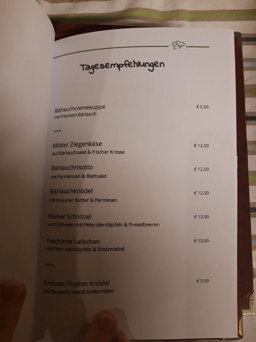 Speisekarte photo 1