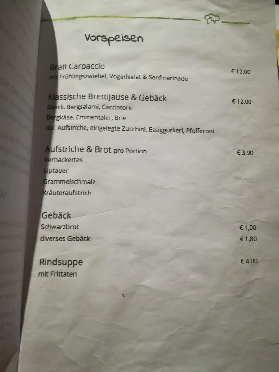 Speisekarte photo 2