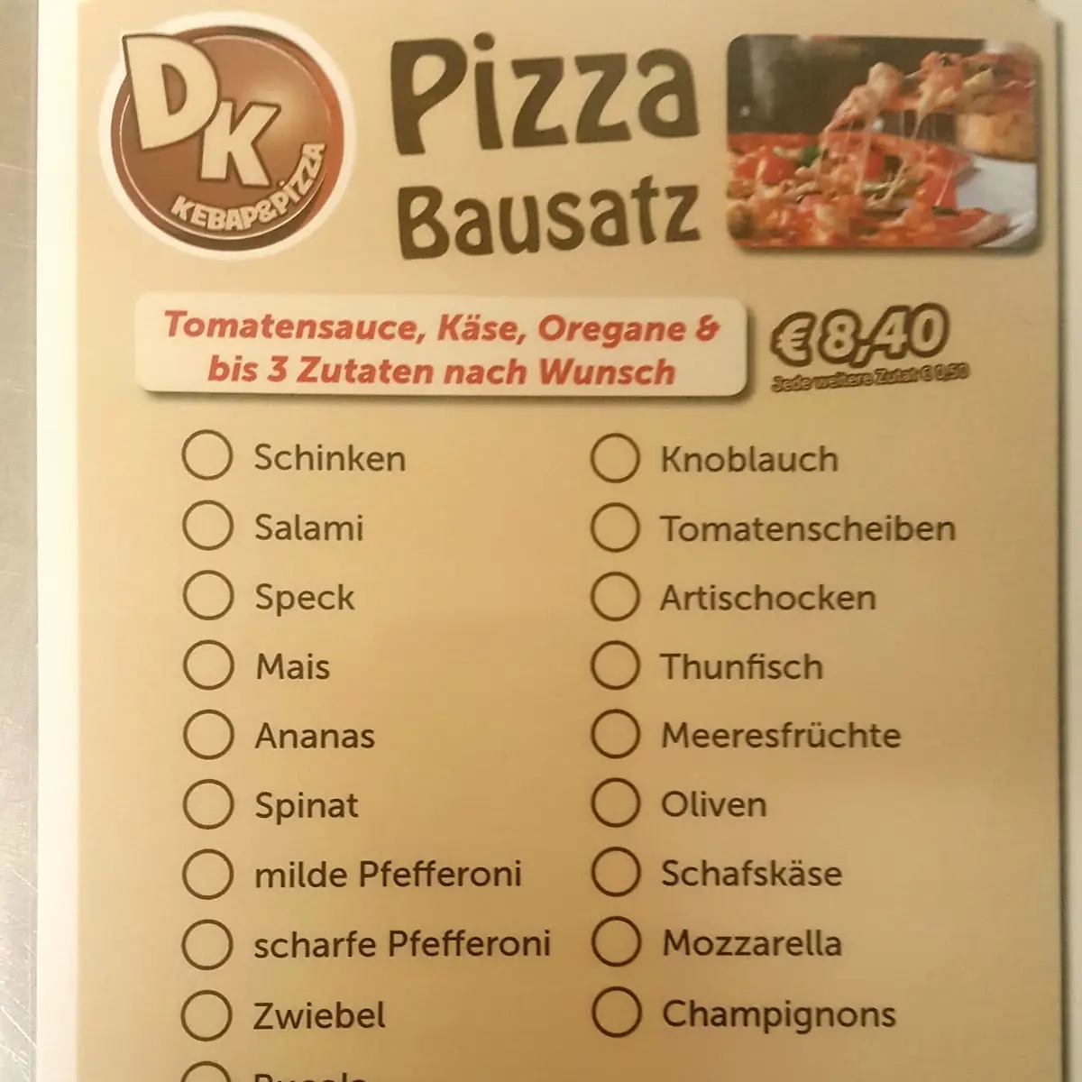 Speisekarte photo 3