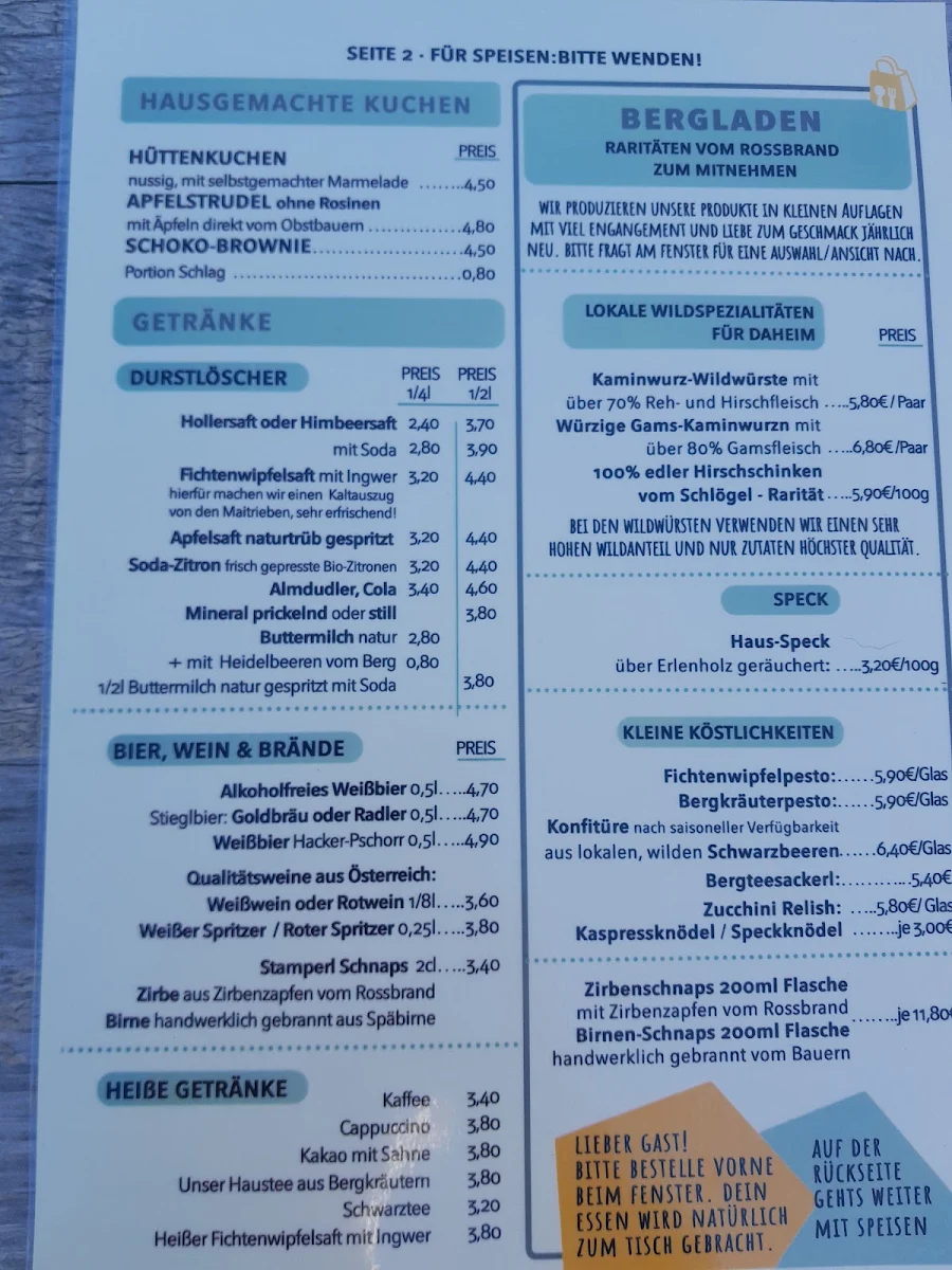 Speisekarte photo 8