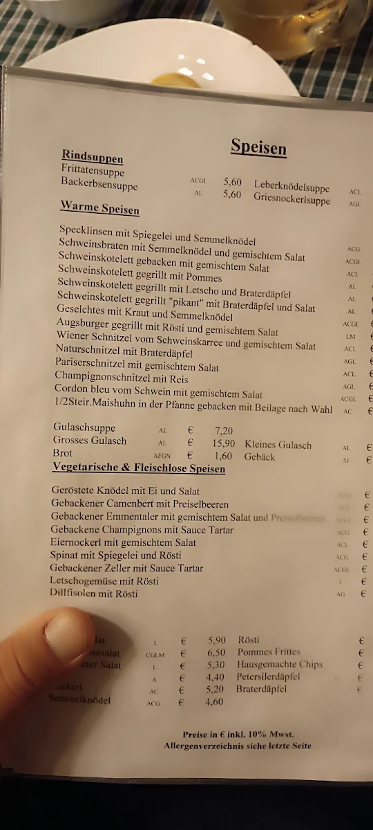 Speisekarte photo 10