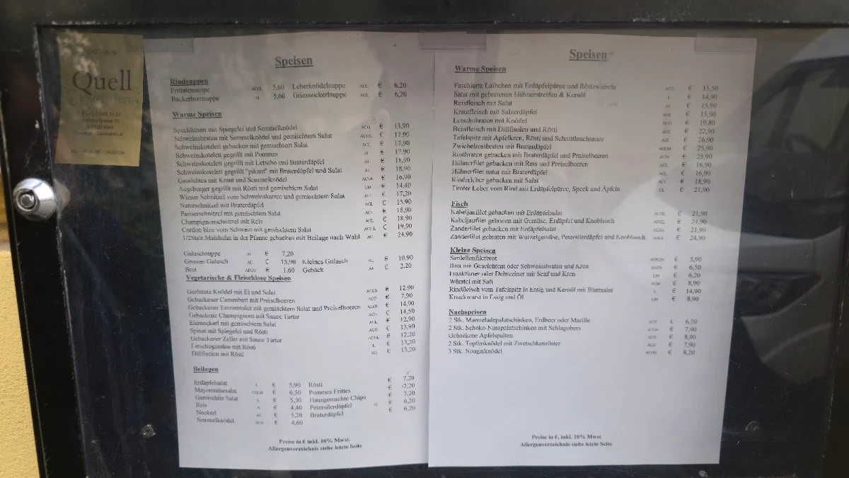 Speisekarte photo 6