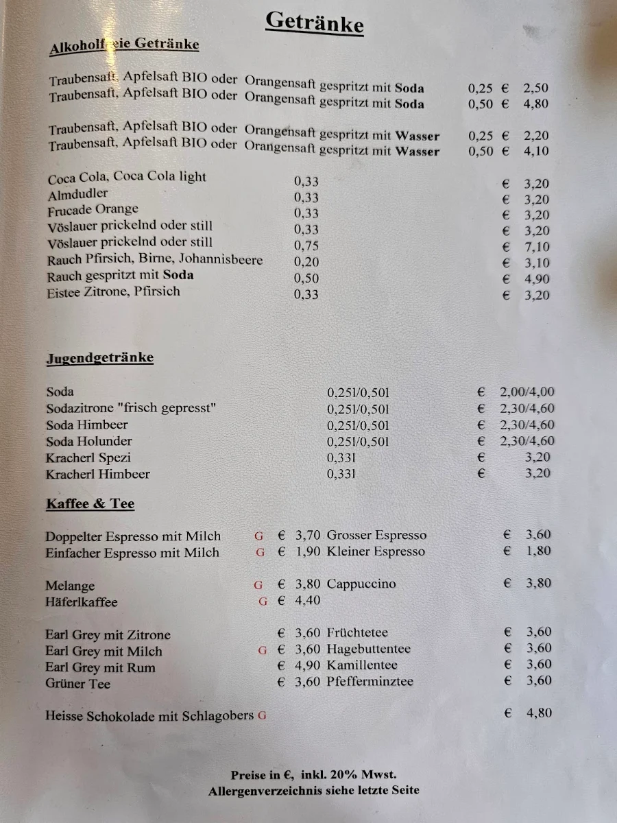 Speisekarte photo 7
