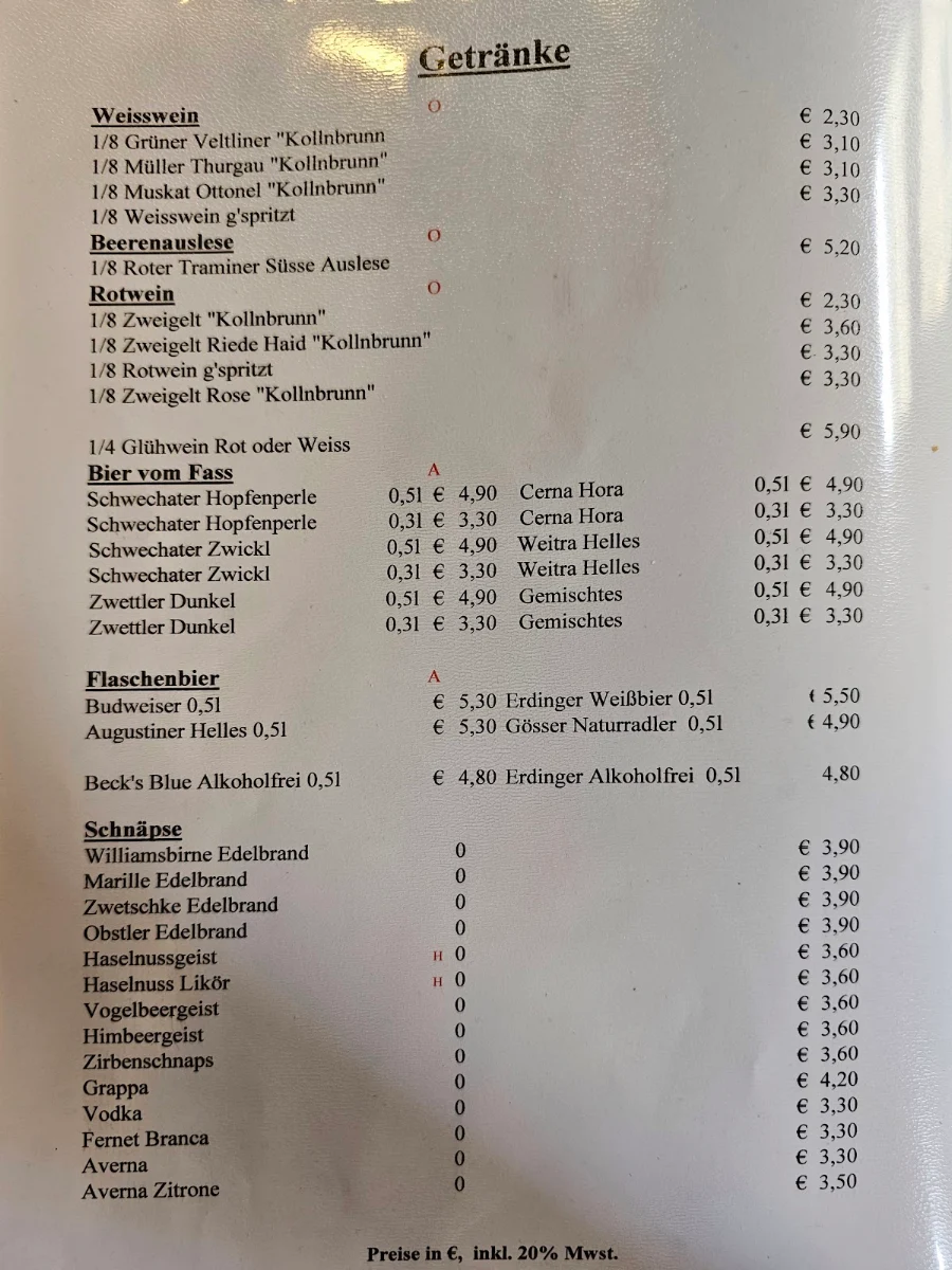 Speisekarte photo 8
