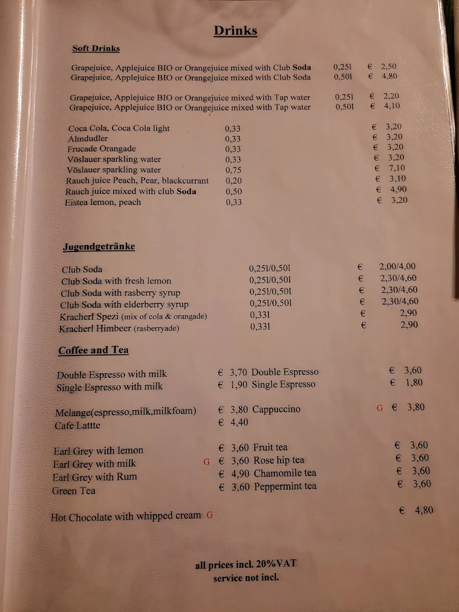 Speisekarte photo 9