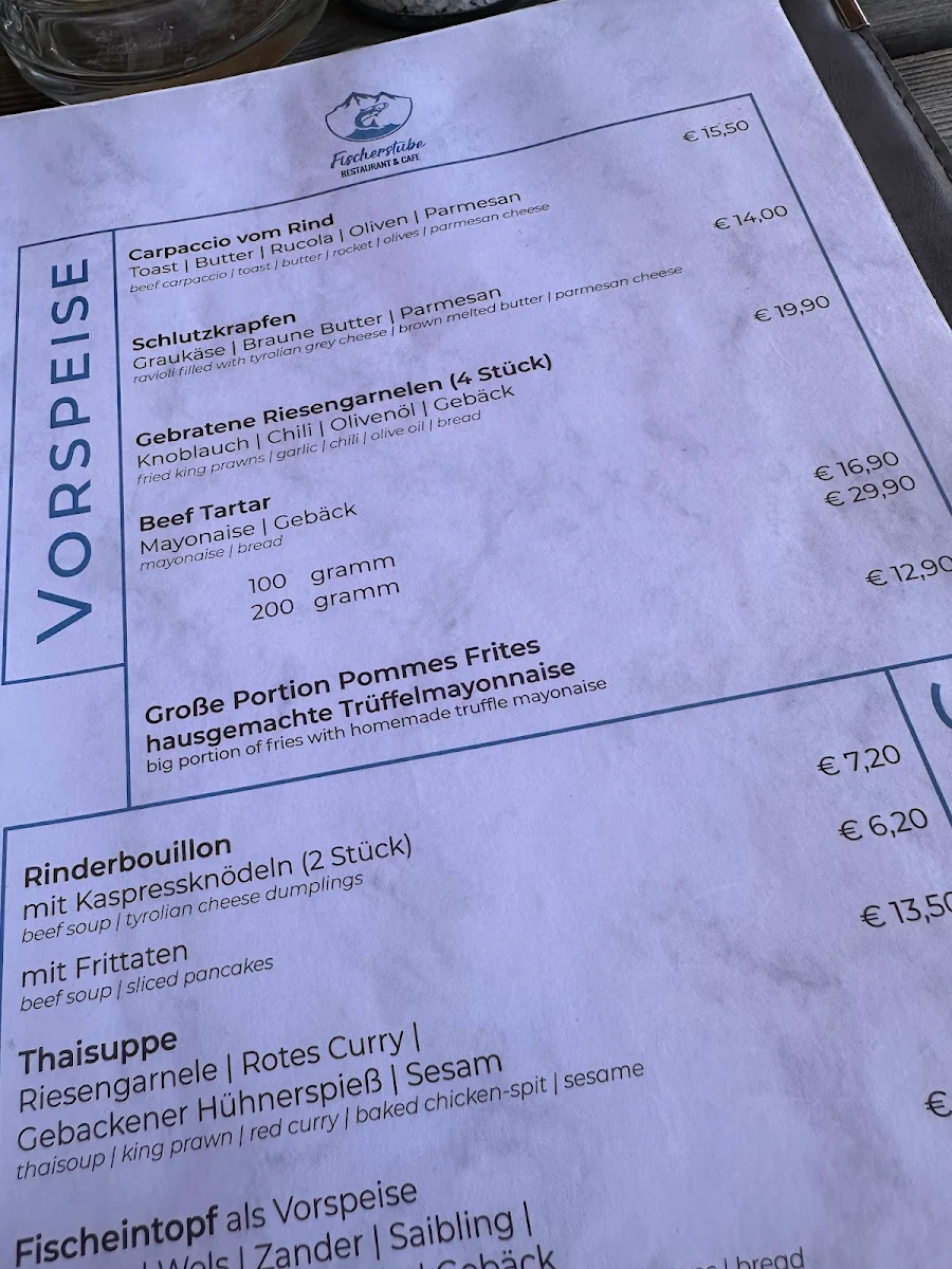 Speisekarte photo 4