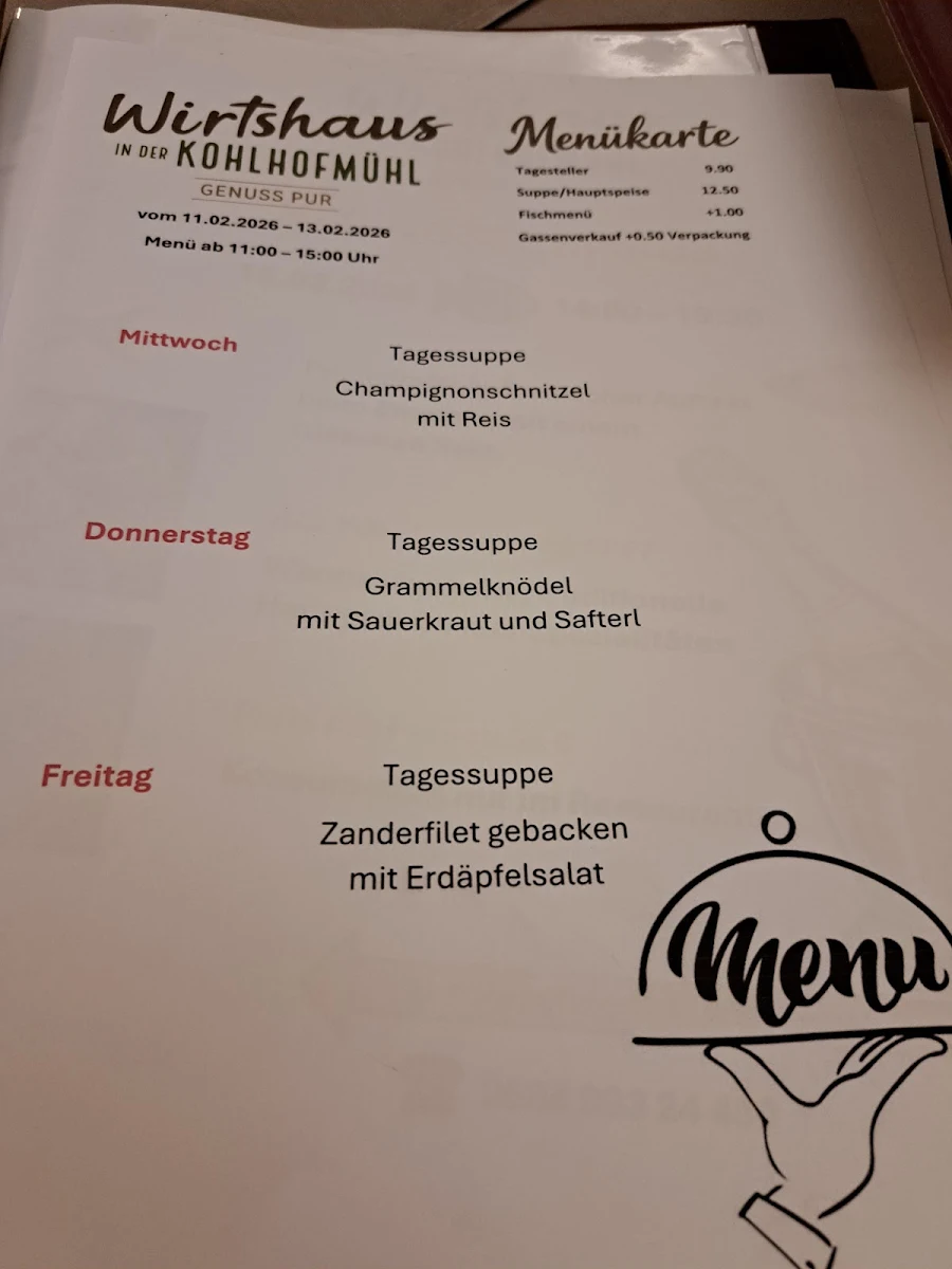 Speisekarte photo 2