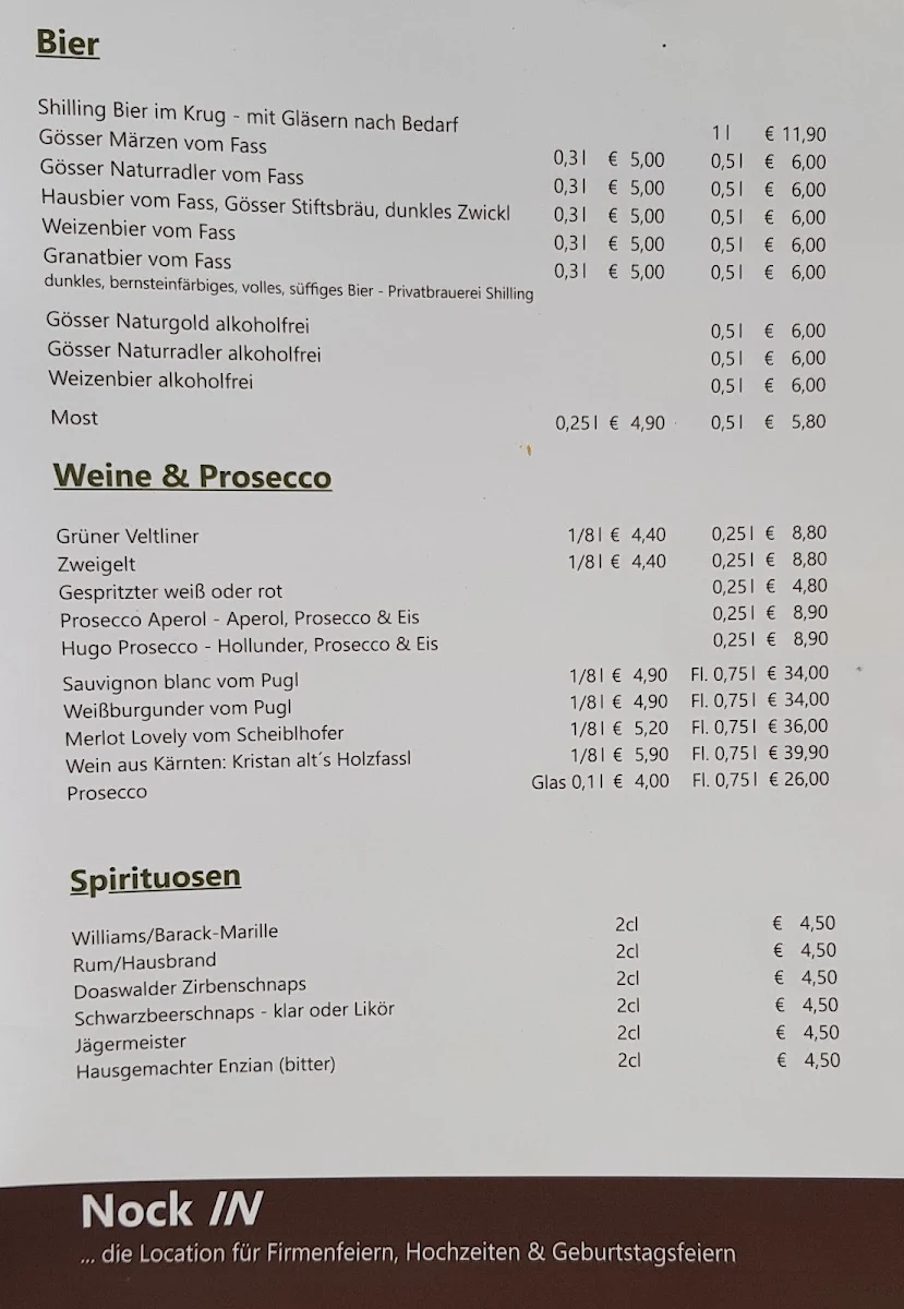 Speisekarte photo 4