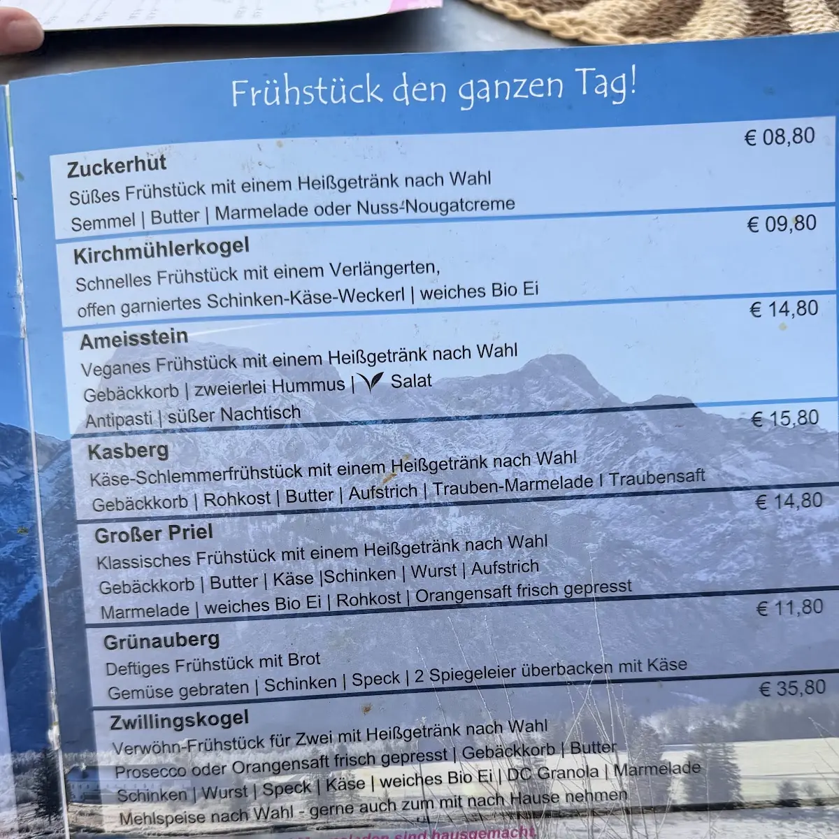 Speisekarte photo 3