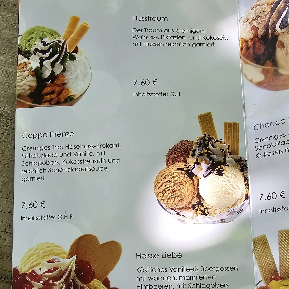 Speisekarte photo 5