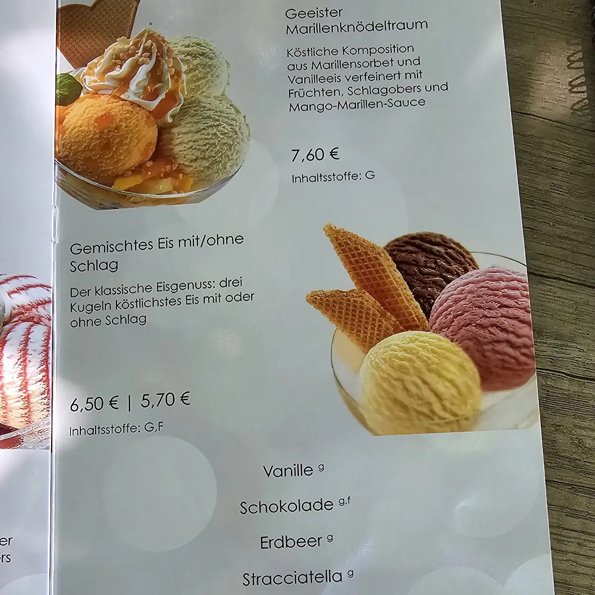 Speisekarte photo 9